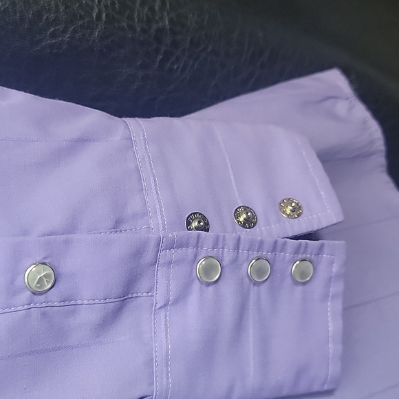 Northern Plains Western men's Dress shirt with pearl snaps 16-16 1/2 33/34 - Picture 10 of 11